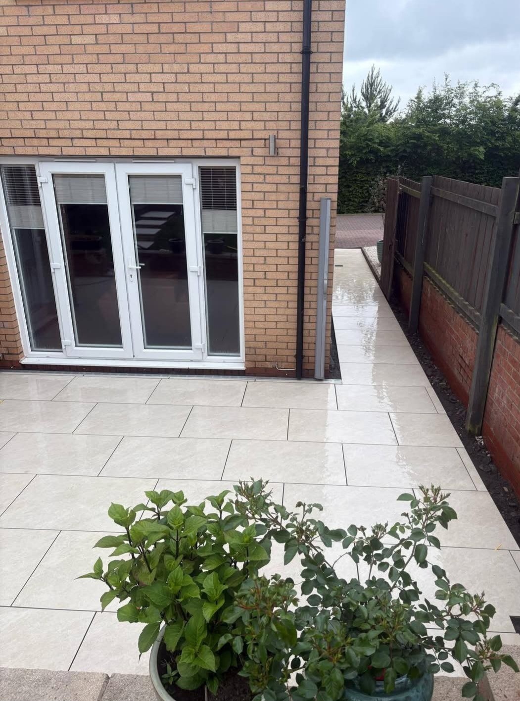 Cream Porcelain Pathway