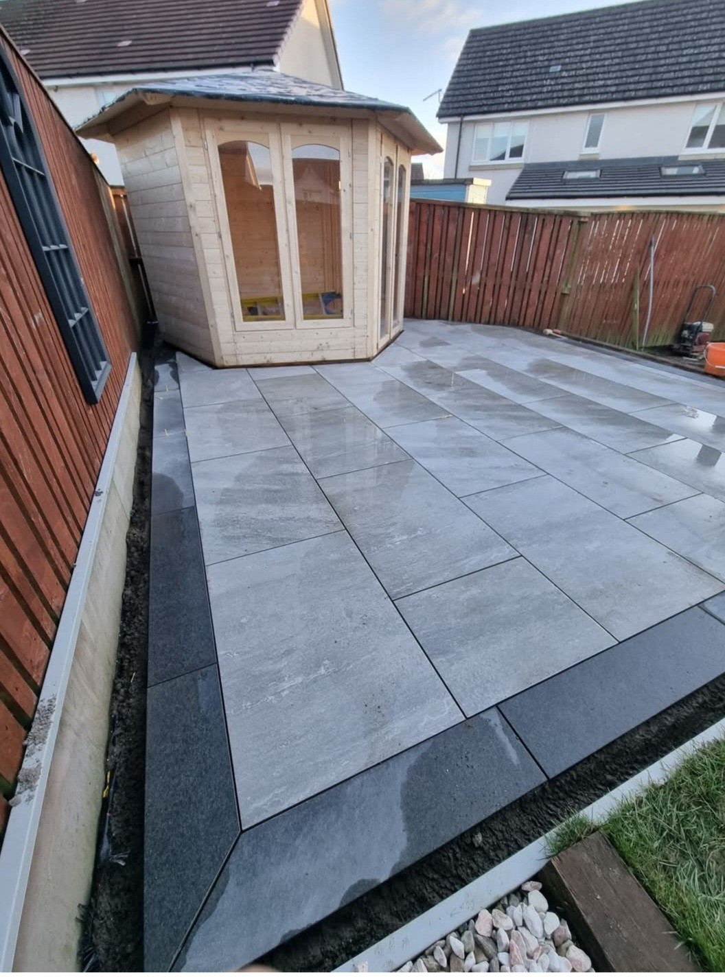 Grey Porcelain Patio