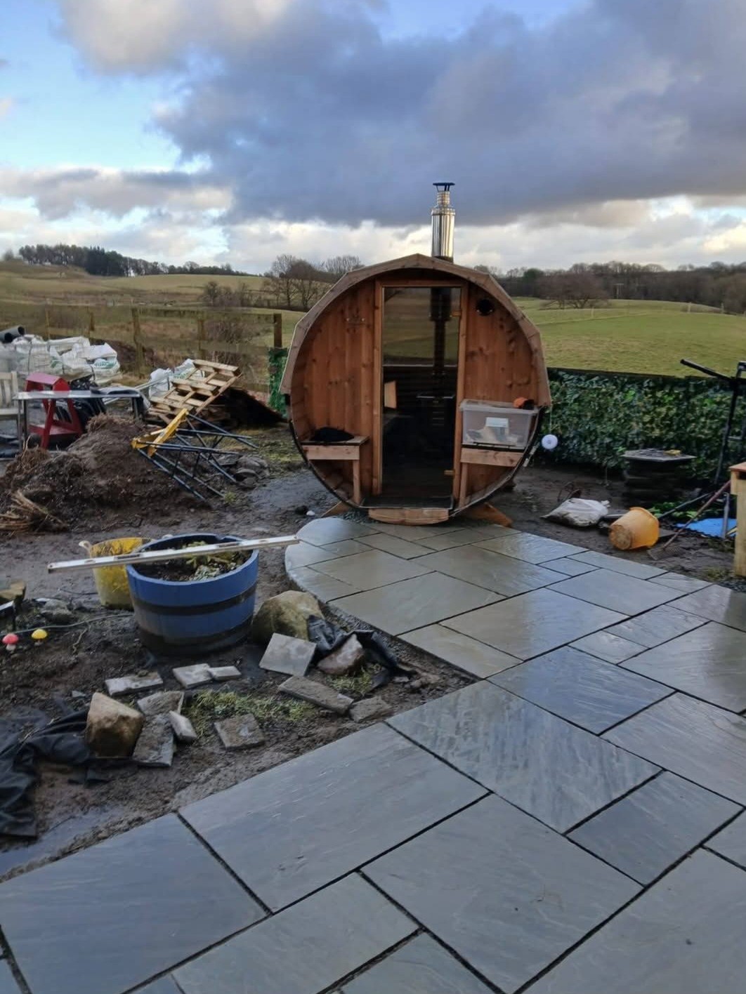 Countryside Sauna Patio