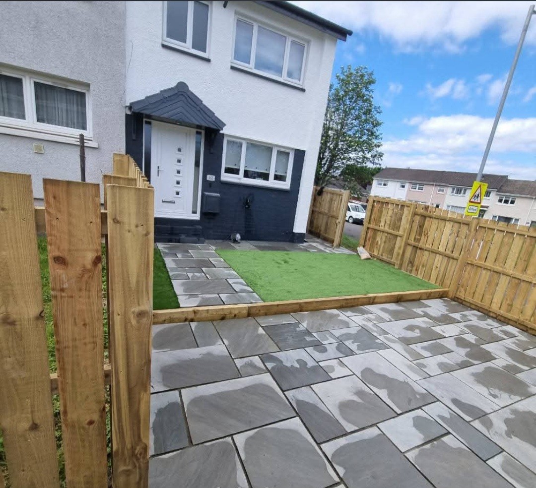 Sandstone & New Fencing